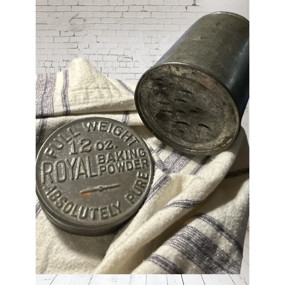 Vintage Baking Powder Royal Baking Powder 12oz Tin